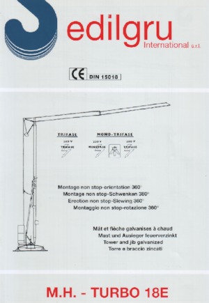Turmkrane-LK-ud Edilgru T 18E