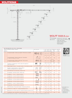 Turmkrane-LK-od Wolffkran 5020.6 clear 