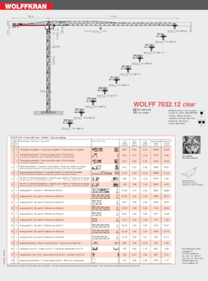 Turmkrane-LK-od Wolffkran 7032.12 clear
