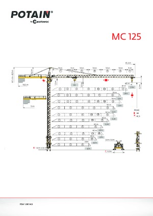 Turmkrane-LK-od Potain MC 125