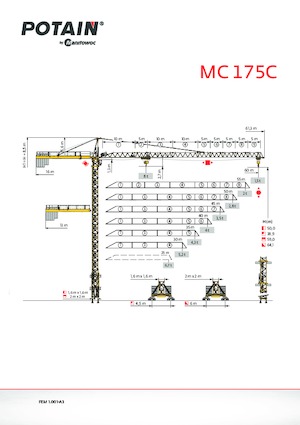 Turmkrane-LK-od Potain MC 175C