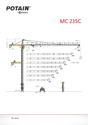 Turmkrane-LK-od Potain MC 235C