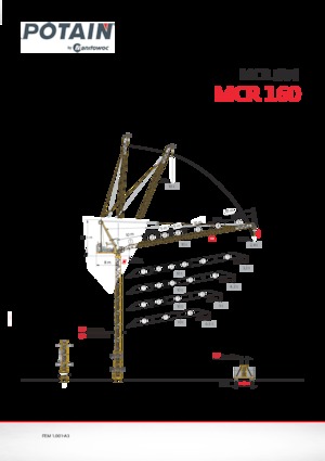 Turmkrane-LK-od Potain MCR 160