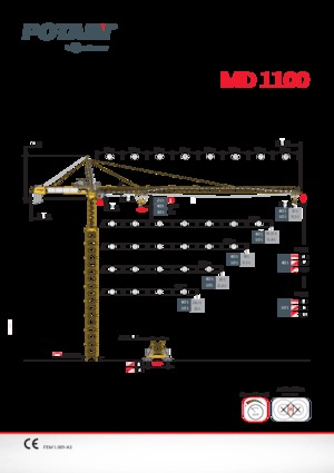 Turmkrane-LK-od Potain MD 1100