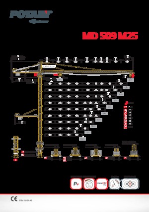 Turmkrane-LK-od Potain MD 509 M25