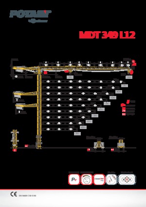 Turmkrane-LK-od Potain MDT 349 L 12