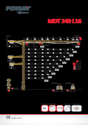 Turmkrane-LK-od Potain MDT 349 L 16
