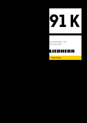 Turmkrane-LK-ud Liebherr 91 K