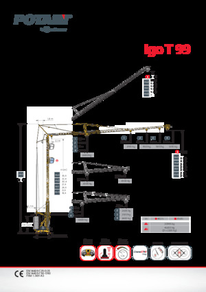 Turmkrane-LK-ud Potain Igo T 99