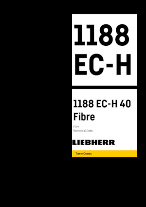Turmkrane-LK-od Liebherr 1188 EC-H 40 Fibre