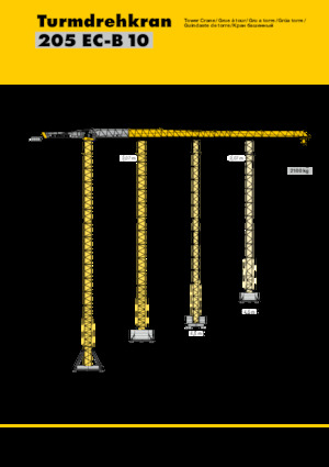 Turmkrane-LK-od Liebherr 205 EC-B 10