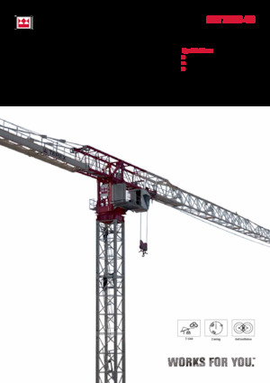 Turmkrane-LK-od TEREX CRANES CTT 721B-40