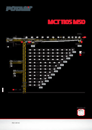 Turmkrane-LK-od Potain MCT 1105 M50