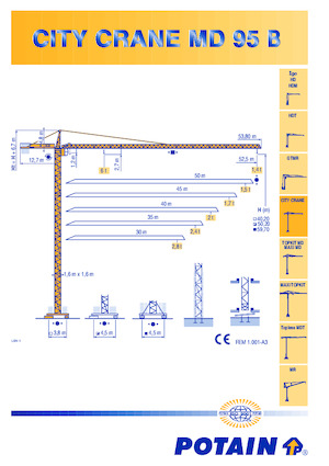 Turmkrane-LK-od Potain MD 95 B