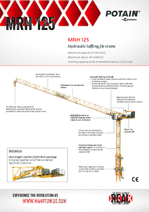 Turmkrane-LK-od Potain MRH 125
