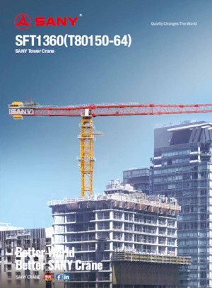 Turmkrane-LK-od Sany SFT1360