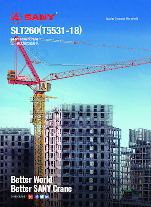 Turmkrane-LK-od Sany SLT260 