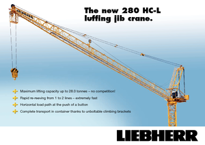 Turmkrane-N-od. Liebherr 280 HC-L 16/28  Litronic