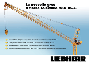 Turmkrane-N-od. Liebherr 280 HC-L 16/28  Litronic