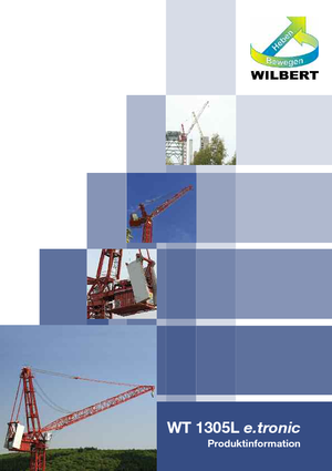 Turmkrane-N-od. Wilbert WT 1305 L e.tronic