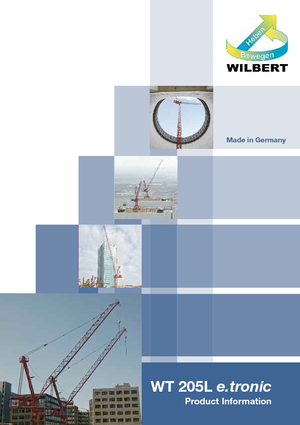 Turmkrane-N-od. Wilbert WT 205 L e.tronic