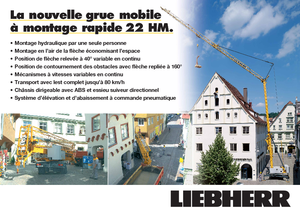 Turmkrane-LK-ud Liebherr 22 HM FU