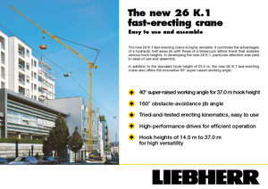 Turmkrane-LK-ud Liebherr 26 K.1 FU