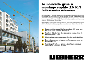 Turmkrane-LK-ud Liebherr 26 K.1 FU