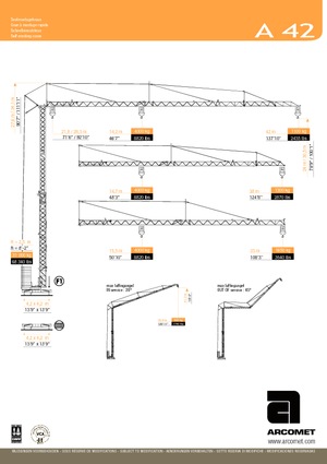 Turmkrane-LK-ud Arcomet A 42