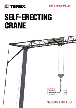 Turmkrane-LK-ud Terex Comedil (Zeppelin) CBR 21 H