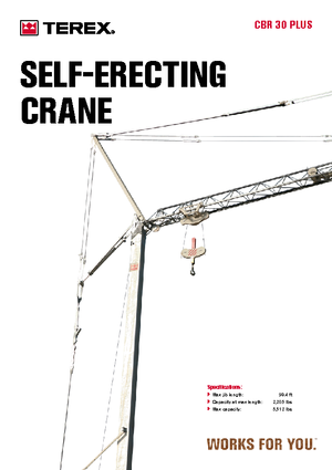 Turmkrane-LK-ud Terex Comedil (Zeppelin) CBR 30 Plus