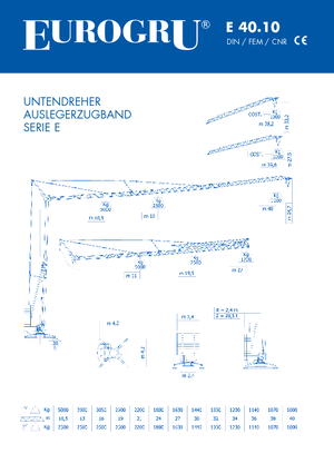 Turmkrane-LK-ud Eurogru ® E 40.10