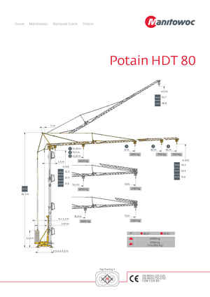 Turmkrane-LK-ud Potain HDT 80