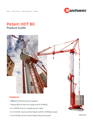 Turmkrane-LK-ud Potain HDT 80