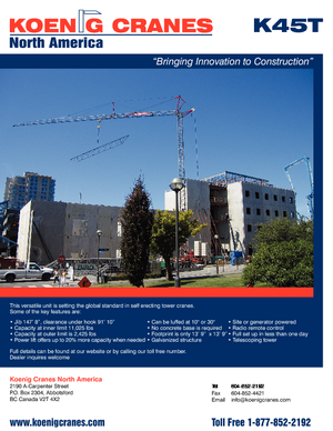 Turmkrane-LK-ud König K 45 T