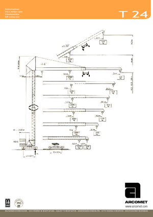 Turmkrane-LK-ud Arcomet T 24 A