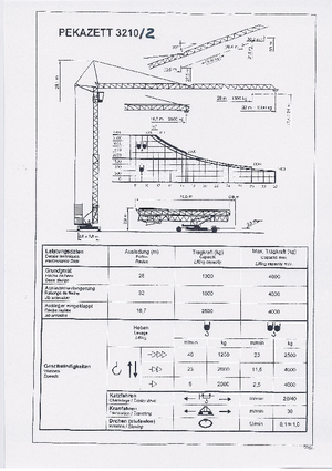 Turmkrane-LK-ud KSD TK  3210/2 (2,5 m)