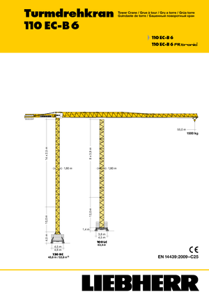 Turmkrane-LK-od Liebherr 110 EC-B 6