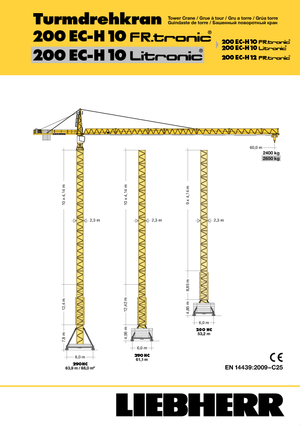 Turmkrane-LK-od Liebherr 200 EC-H 10 FR.tronic
