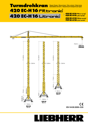 Turmkrane-LK-od Liebherr 420 EC-H 16