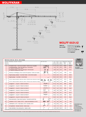 Turmkrane-LK-od Wolffkran 6031.12 clear