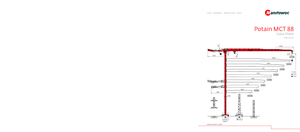Turmkrane-LK-od Potain MCT 88-5 t