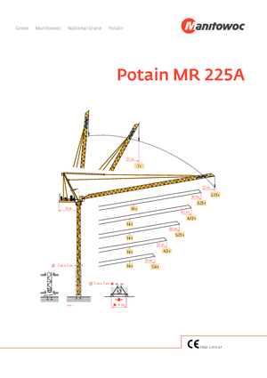 Turmkrane-LK-od Potain MR 225 A