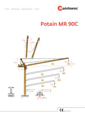 Turmkrane-LK-od Potain MR 90 C