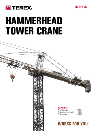 Turmkrane-LK-od Terex Peiner SK 575-E-Ts 213.1