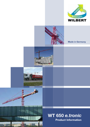 Turmkrane-LK-od Wilbert WT 650 e.tronic