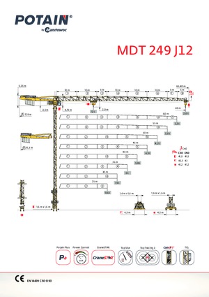 Turmkrane-LK-od Potain MDT 249 J12