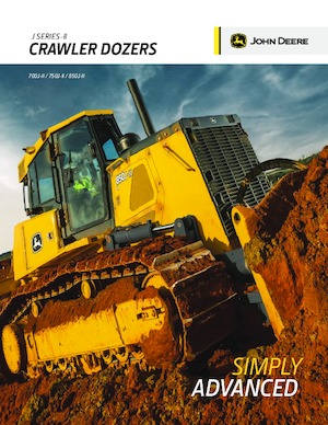 Kettendozer John Deere Construction 700J-II XLT