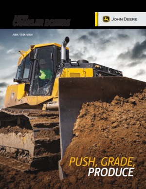 Kettendozer John Deere Construction 750K LGP