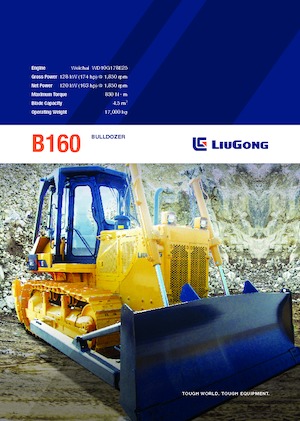 Kettendozer Liugong B160 